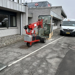 montering af nye vinduer i bolig på djursland